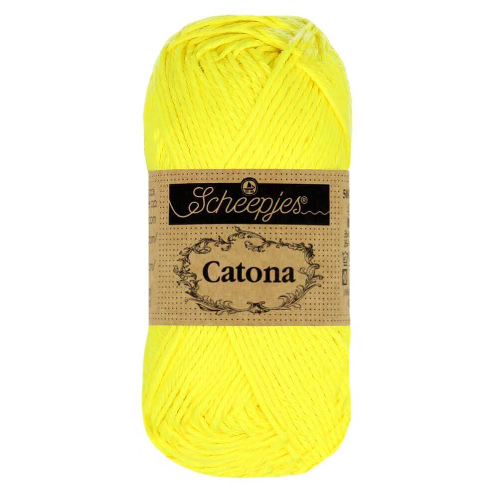 Scheepjes Catona Neon Yellow 601