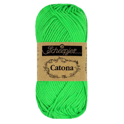 Scheepjes Catona Neon Green 602