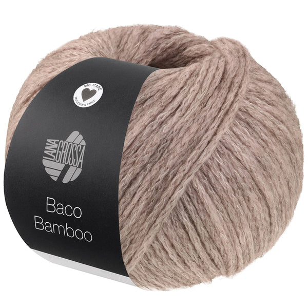 Lana Grossa Baco Bamboo - 01 - Rose gris