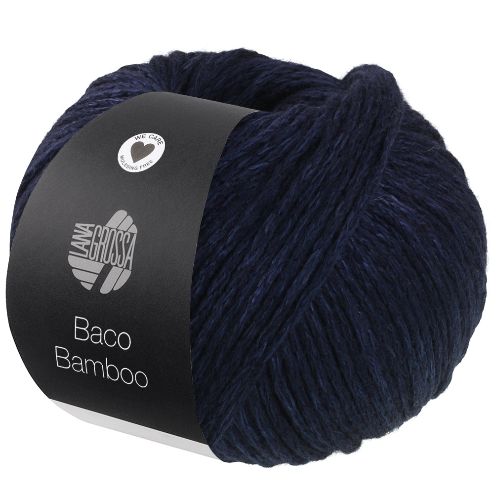 Lana Grossa Baco Bamboo - 03 - Bleu nuit