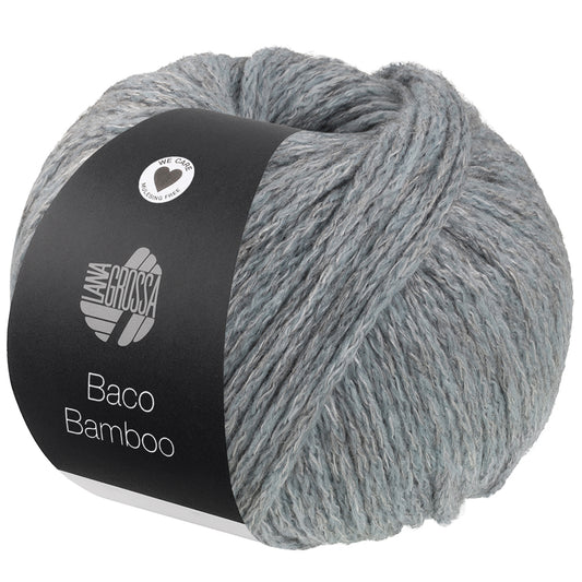 Lana Grossa Baco Bamboo - 04 - Gris bleu