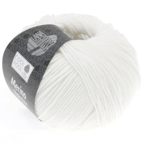 Lana Grossa Cool wool 0431-blanc