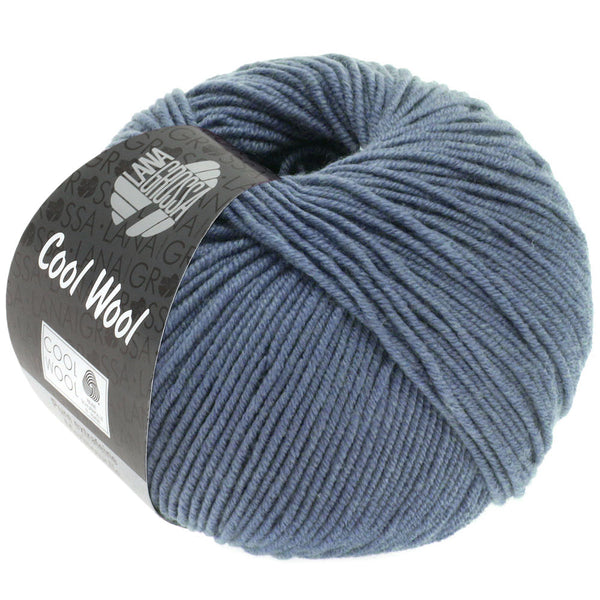 Lana Grossa Cool wool 2037-bleu gris