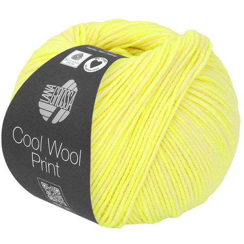 Lana Grossa Cool wool 6521-jaune néon/jaune tendre