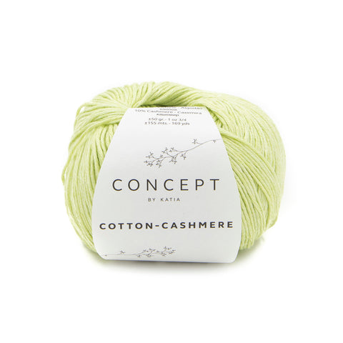 Concept Cotton-cashmere 76 pistache