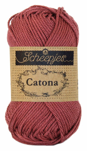 Scheepjes Catona 24 Rose Wine 396