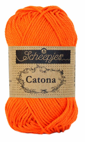 Scheepjes Catona 48 Royal Orange 189