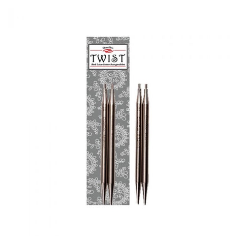 Chiaogoo Twist Red Lace needle tips -  3.50mm