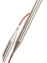 Chiaogoo Twist Red Lace needle tips -  3.50mm