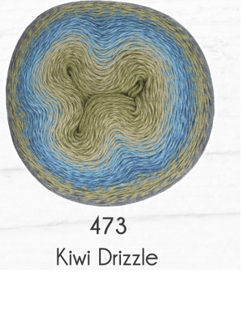 Scheepjes Woolly Whirl 473 Kiwi Drizzle